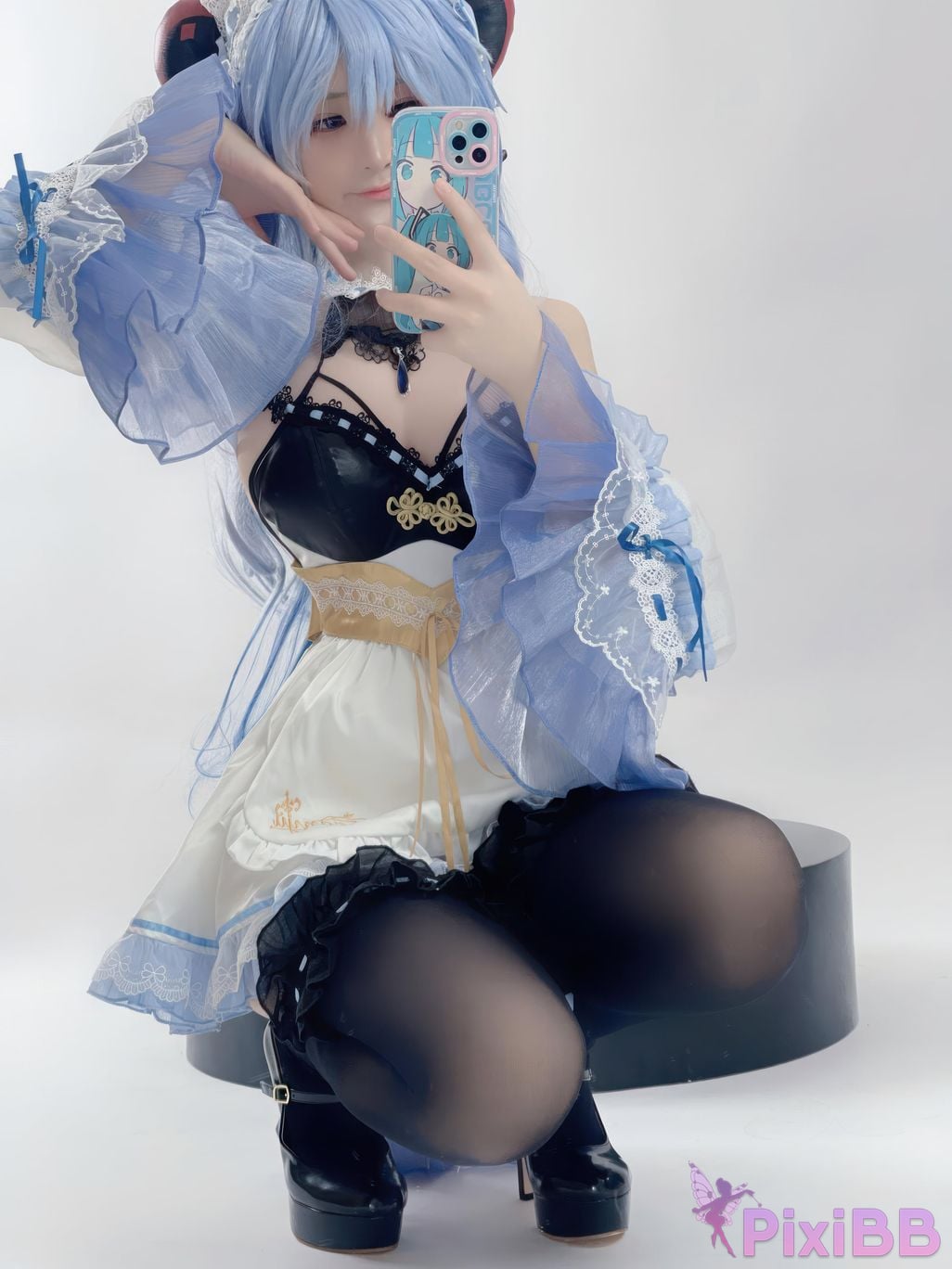 Cosplayer you ai Youmeko Genshin Ganyu PixiBB.COM 021