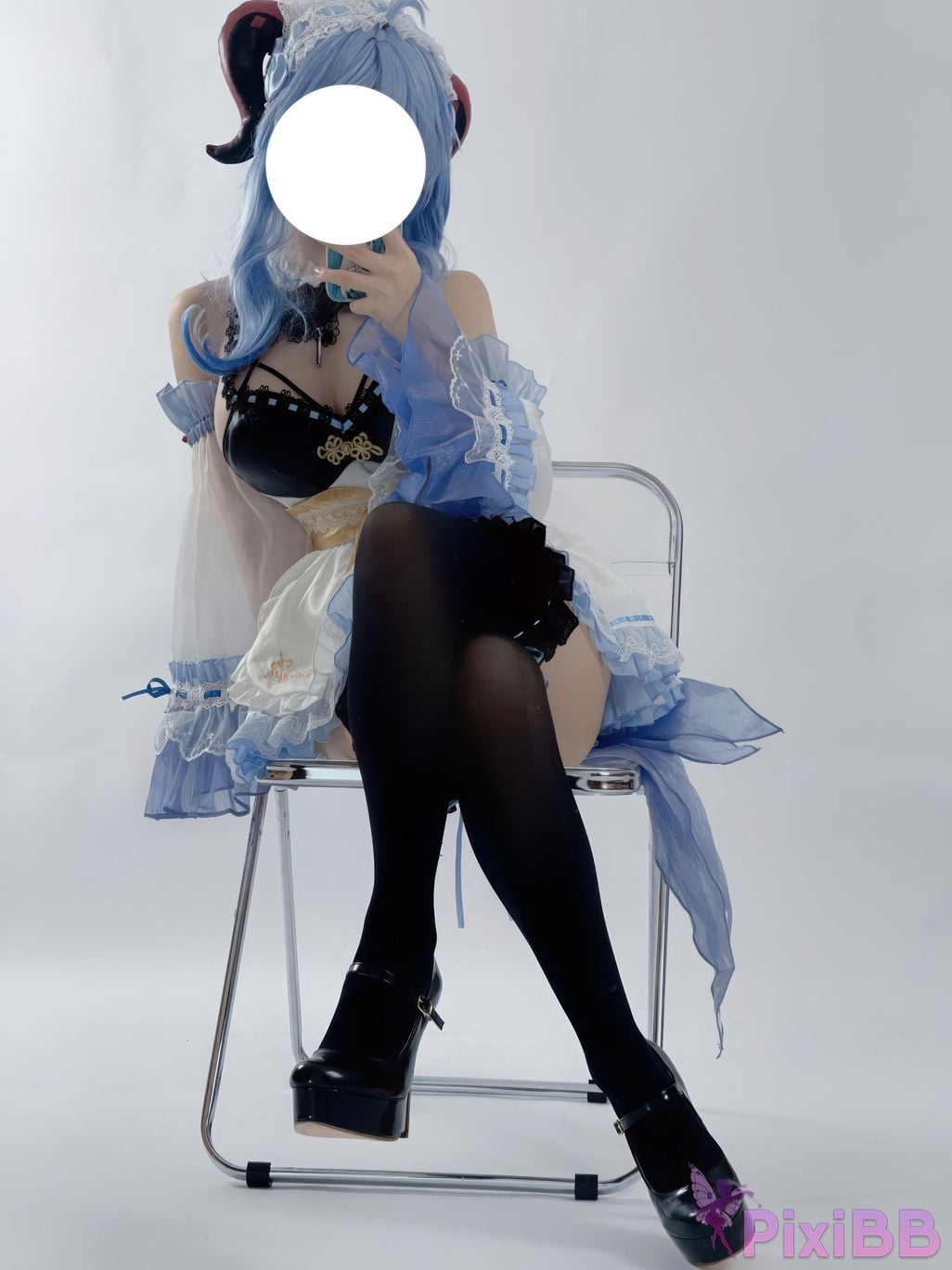 Cosplayer you ai Youmeko Genshin Ganyu PixiBB.COM 023