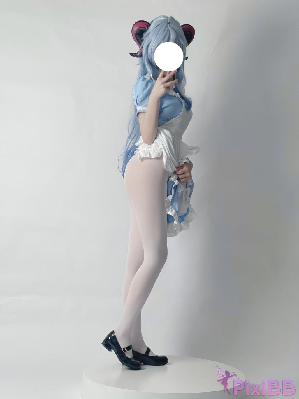 Cosplayer you ai Youmeko Genshin Ganyu PixiBB.COM 033