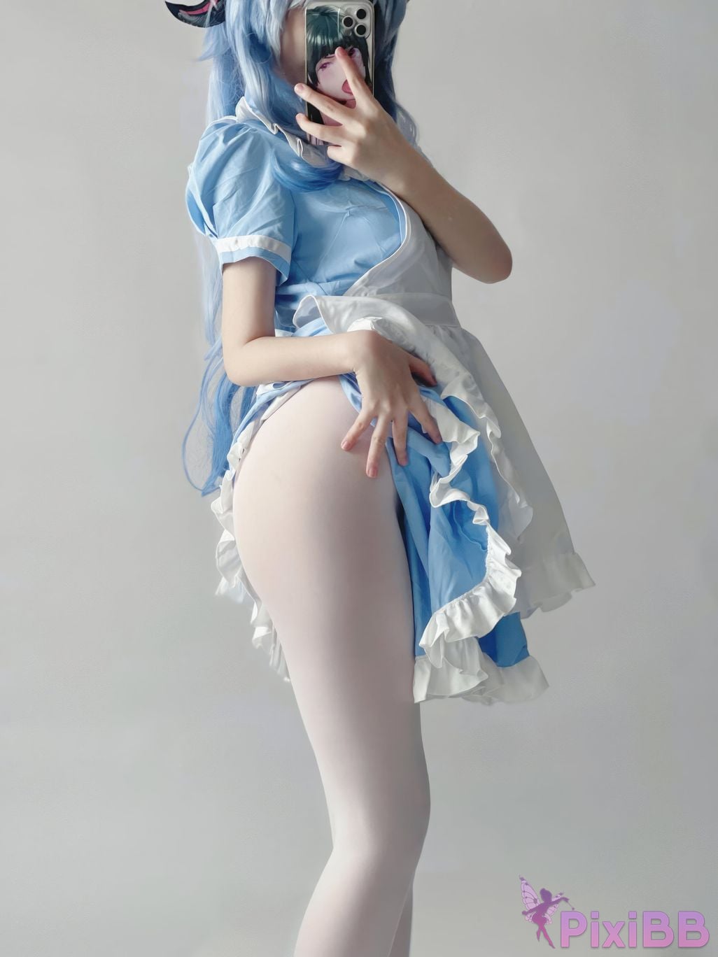 Cosplayer you ai Youmeko Genshin Ganyu PixiBB.COM 034