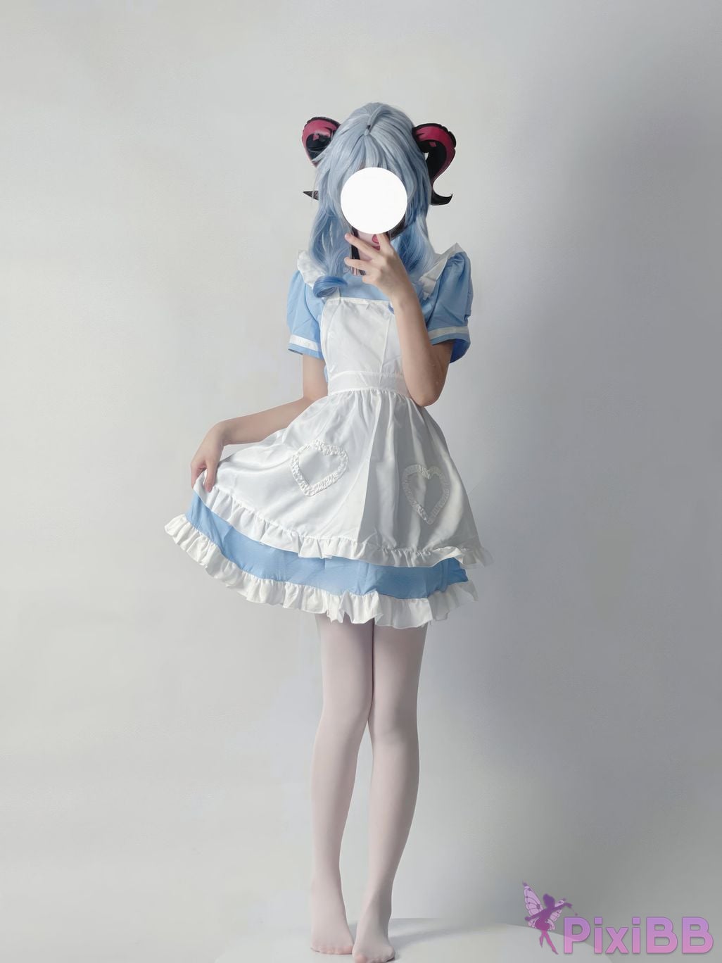 Cosplayer you ai Youmeko Genshin Ganyu PixiBB.COM 039
