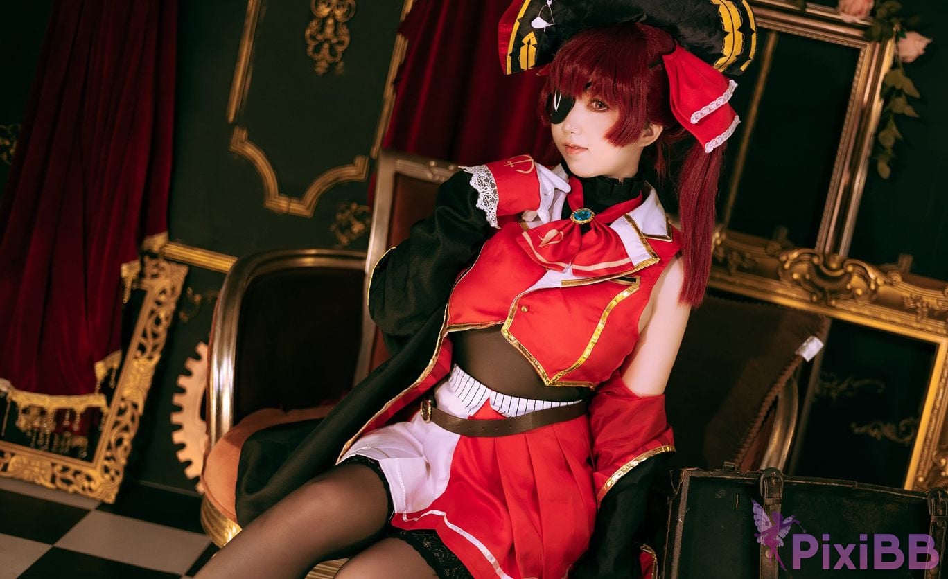 Cosplayer gu ye Hosho Marine PixiBB.COM 001