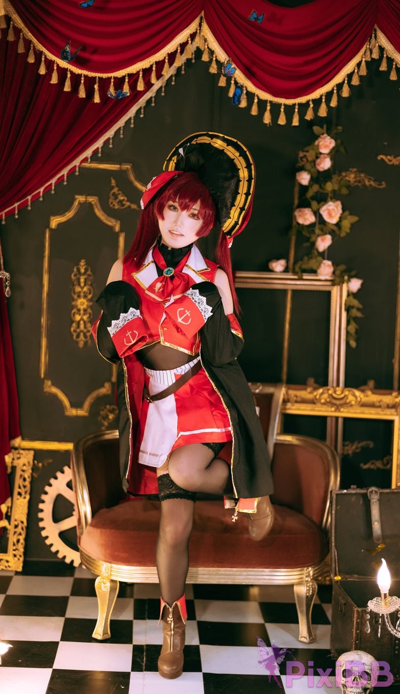 Cosplayer gu ye Hosho Marine PixiBB.COM 004