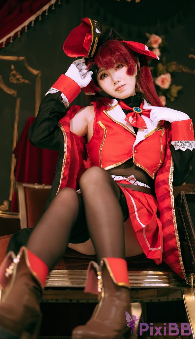 Cosplayer gu ye Hosho Marine PixiBB.COM 005