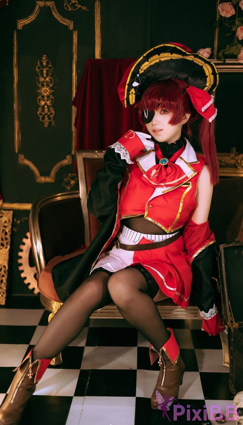Cosplayer gu ye Hosho Marine PixiBB.COM 007