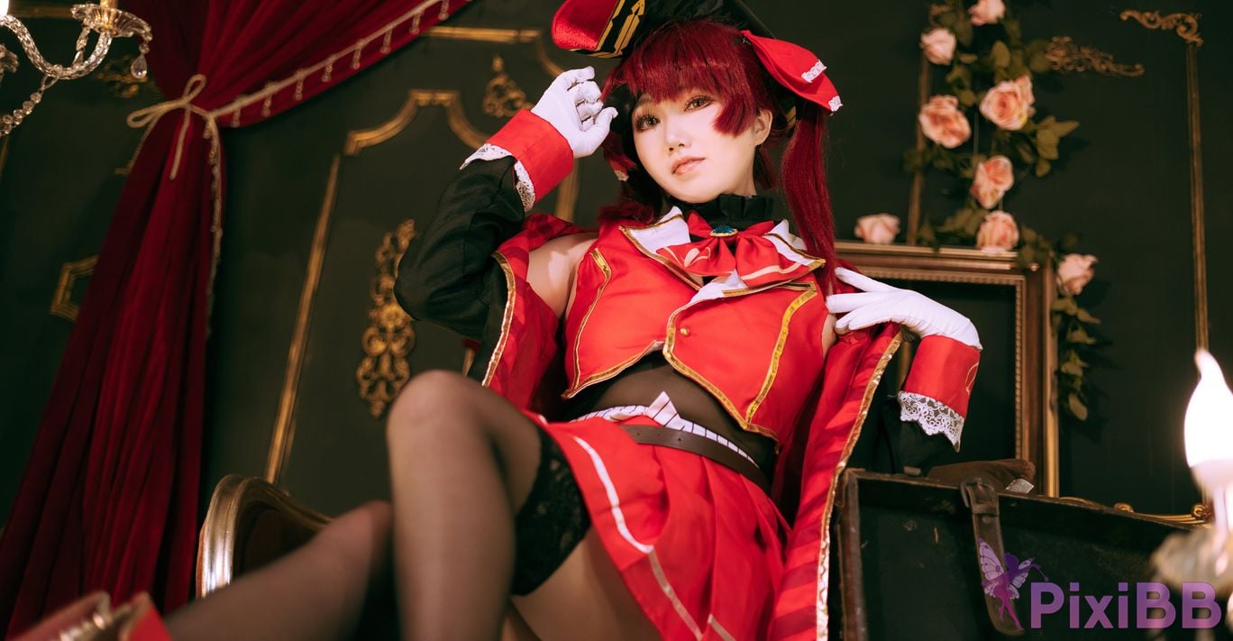 Cosplayer gu ye Hosho Marine PixiBB.COM 010