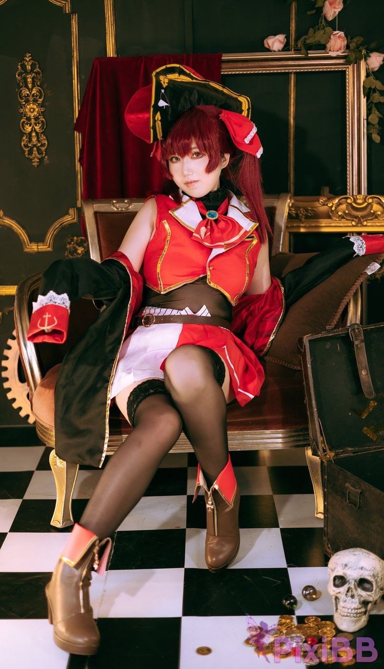 Cosplayer gu ye Hosho Marine PixiBB.COM 015