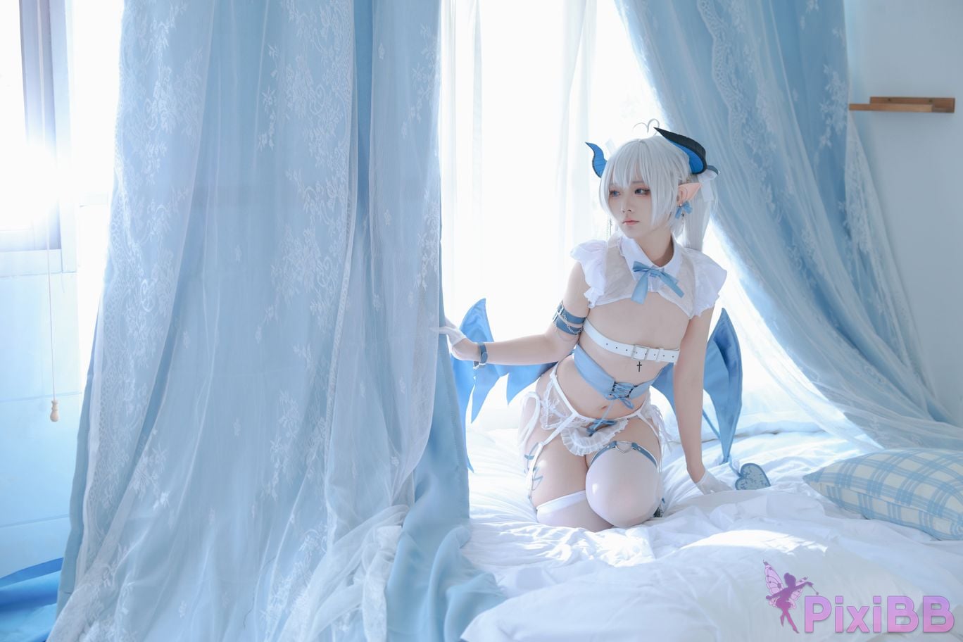 Cosplayer G44 wont get hurt MiREA Original illustration fanfic Glaze Succubus PixiBB.COM 007