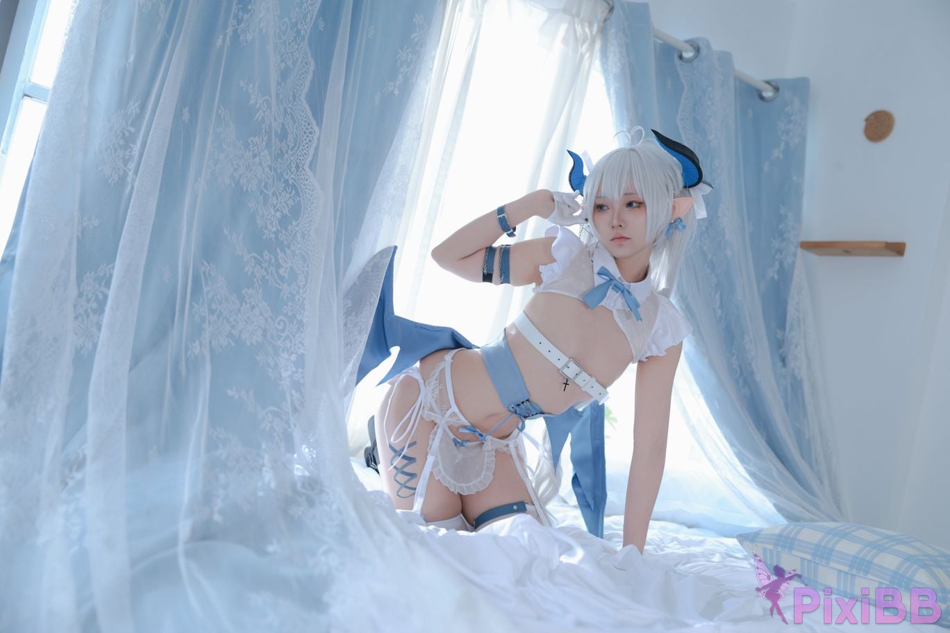 Cosplayer G44 wont get hurt MiREA Original illustration fanfic Glaze Succubus PixiBB.COM 008