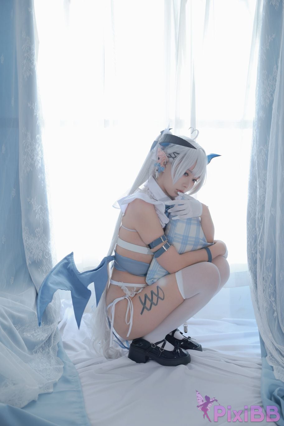 Cosplayer G44 wont get hurt MiREA Original illustration fanfic Glaze Succubus PixiBB.COM 030