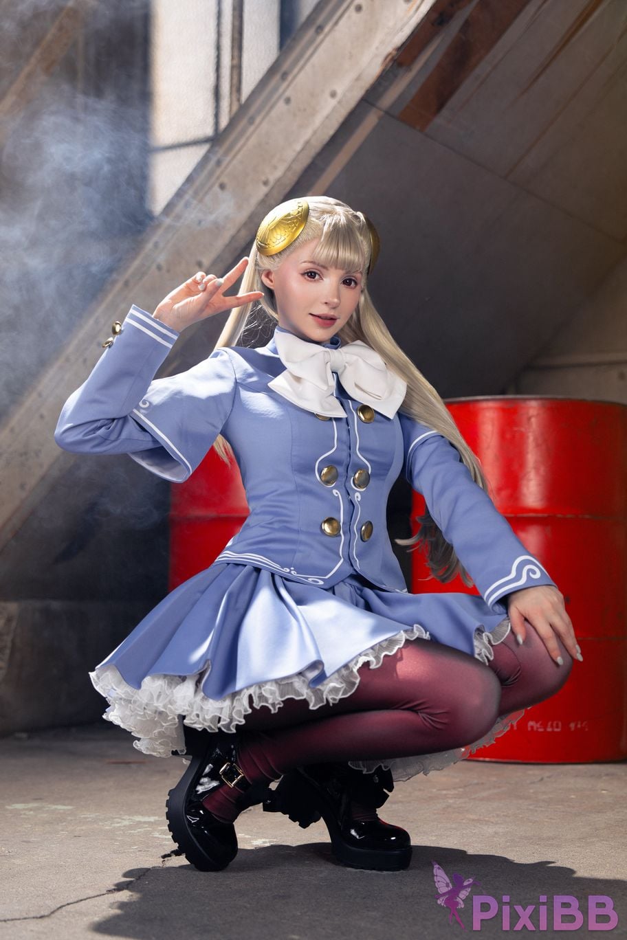 Cosplayer Peach milky Ingrid PixiBB.COM 001