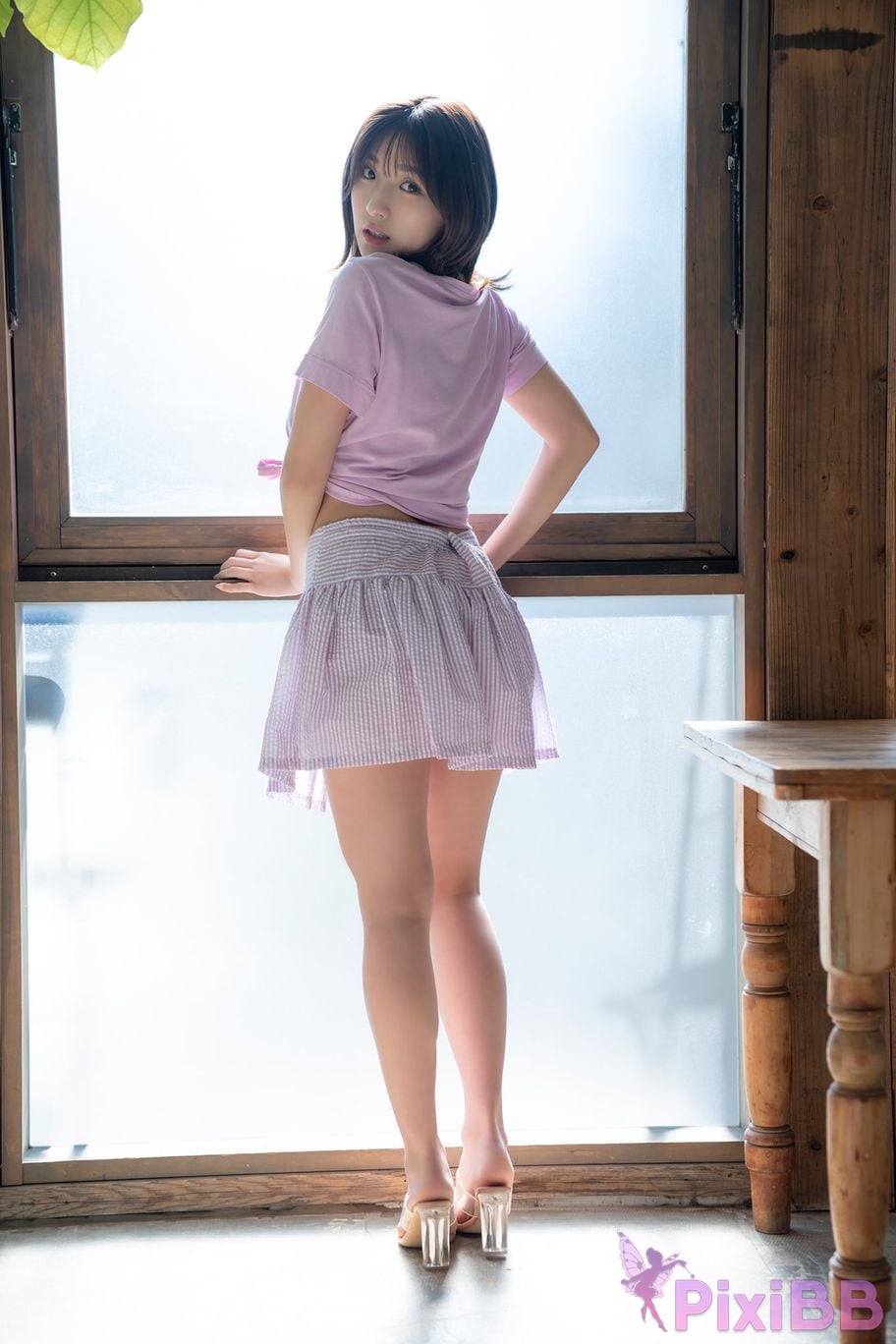Japanese Idol Yuuki Mita Yuki It pops too much moon change jigra PixiBB.COM 005