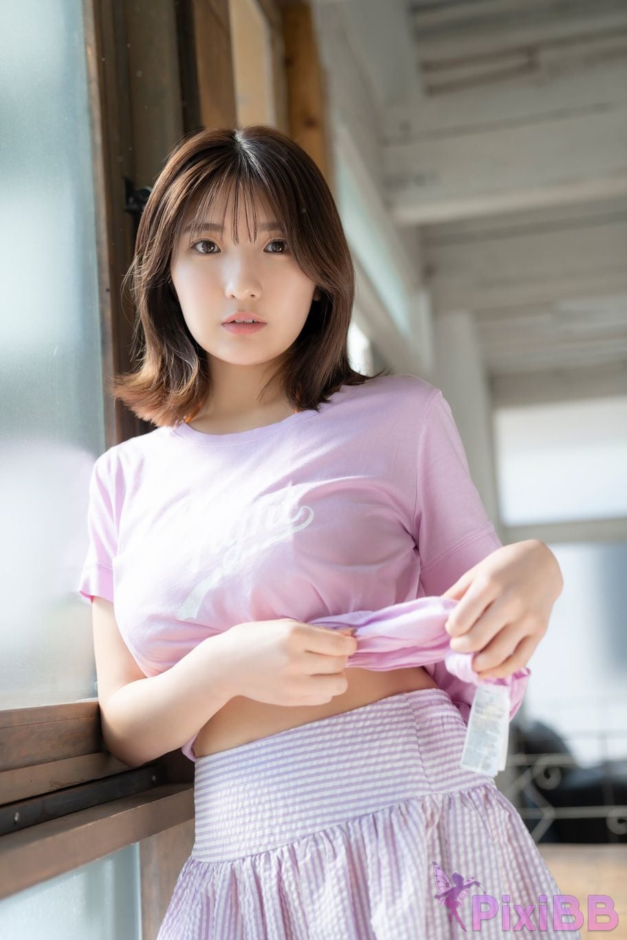 Japanese Idol Yuuki Mita Yuki It pops too much moon change jigra PixiBB.COM 013