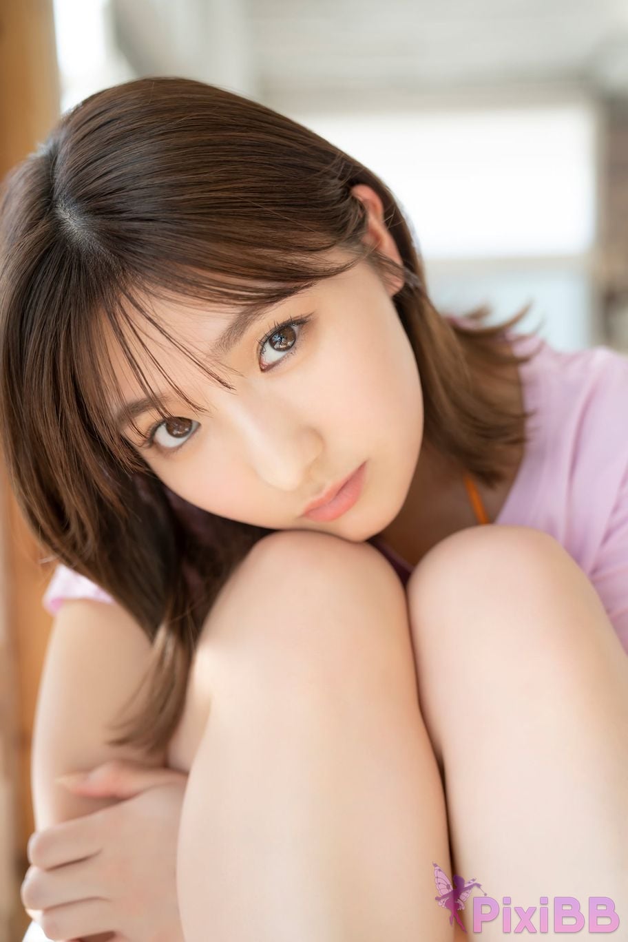 Japanese Idol Yuuki Mita Yuki It pops too much moon change jigra PixiBB.COM 017