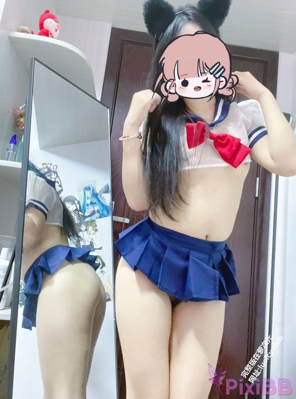 OtherXXX Xiaomian Admiral Welfare B Standing contrast glasses girl Member customized sexy temptations PixiBB.COM 011