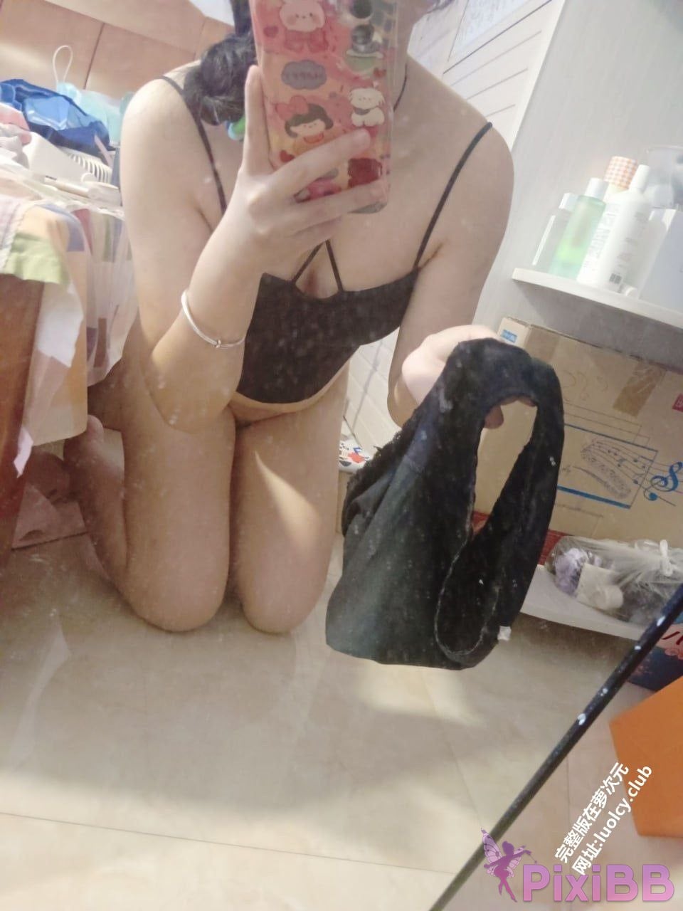 OtherXXX Xiaomian Admiral Welfare B Standing contrast glasses girl Member customized sexy temptations PixiBB.COM 055