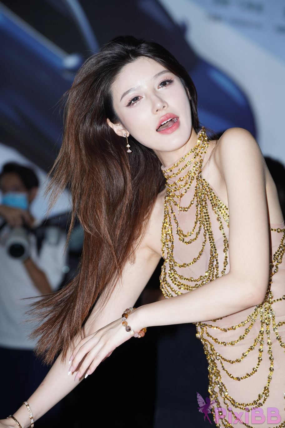 Featured Street Photography Works No.5827 Xiao Wusu golden suspender skirt PixiBB.COM 146