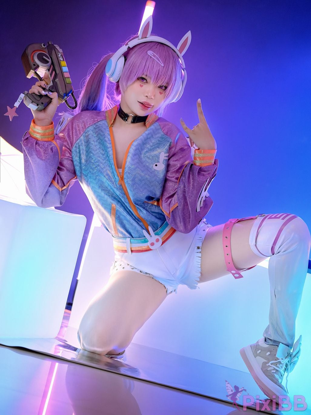 Coser ZinieQ Dva EDM Overwatch 2 PixiBB.COM 005