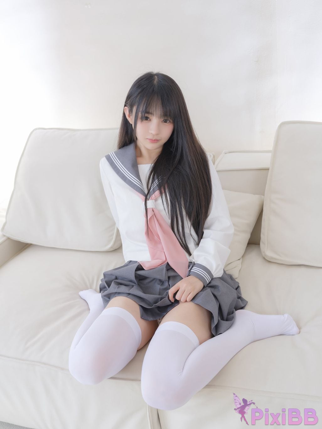 Coser ying jing ning ning Vol.081 JK PixiBB.COM 009