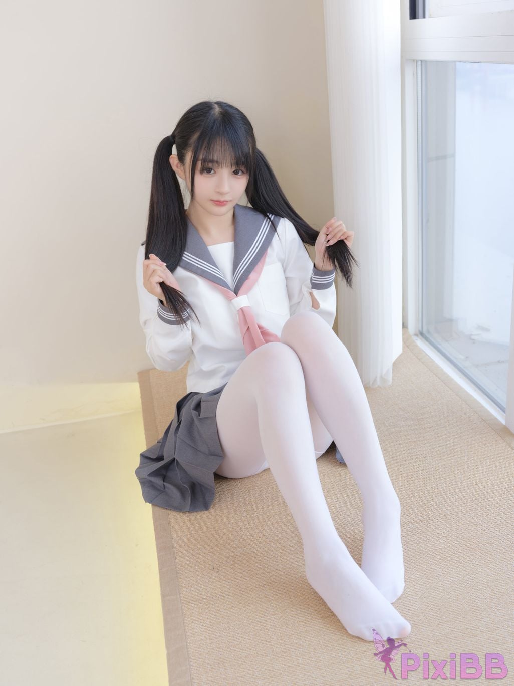 Coser ying jing ning ning Vol.081 JK PixiBB.COM 040
