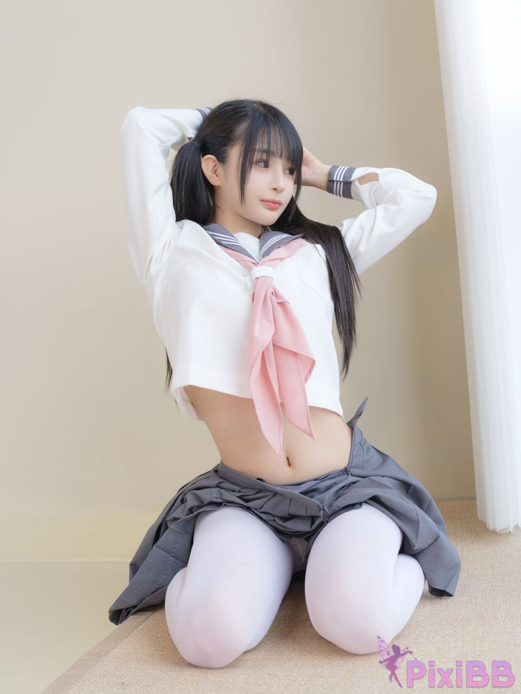 Coser ying jing ning ning Vol.081 JK PixiBB.COM 047