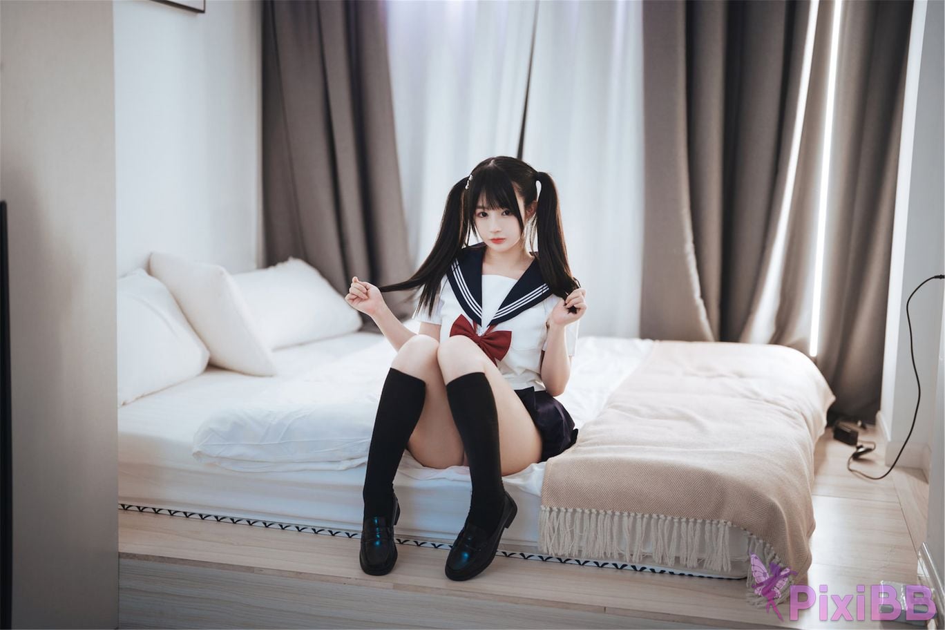 Coser ying jing ning ning Vol.062 JK PixiBB.COM 012