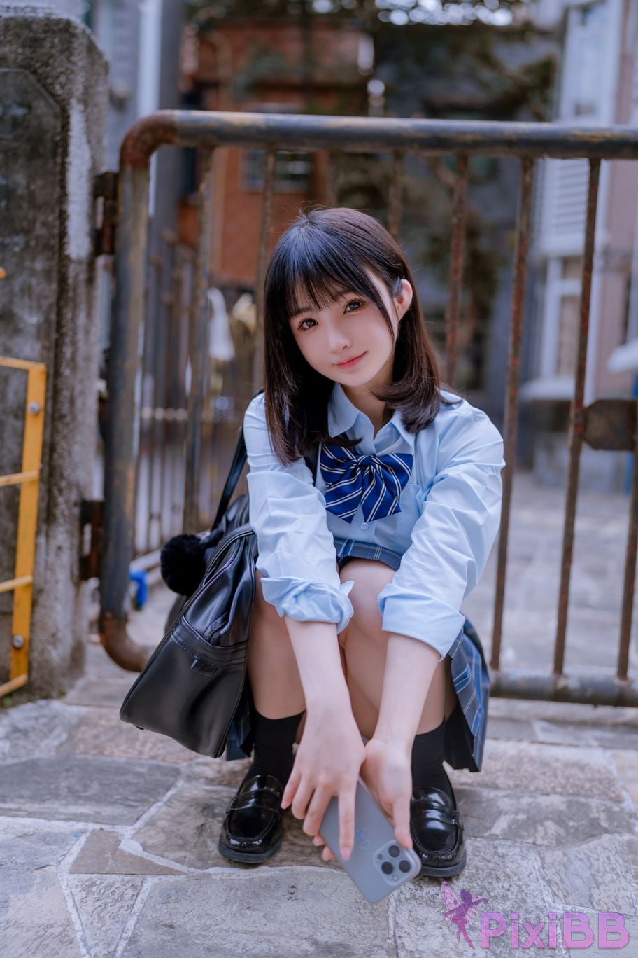 Coser ying jing ning ning Vol.044 JK PixiBB.COM 040