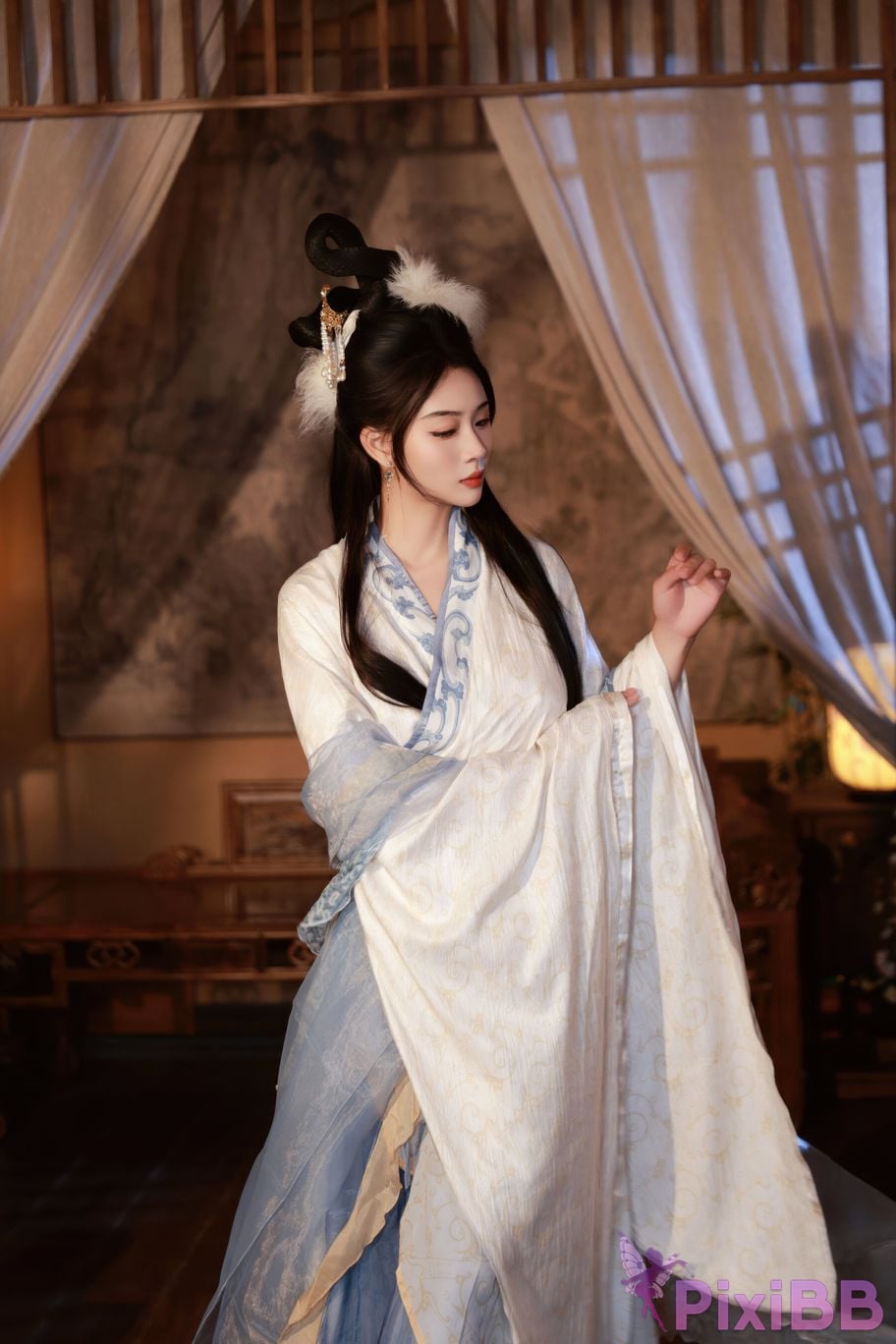 XR Uncensored Nanqiao Mid Autumn Festival theme Change Ancient style Hanfu PixiBB.COM 003