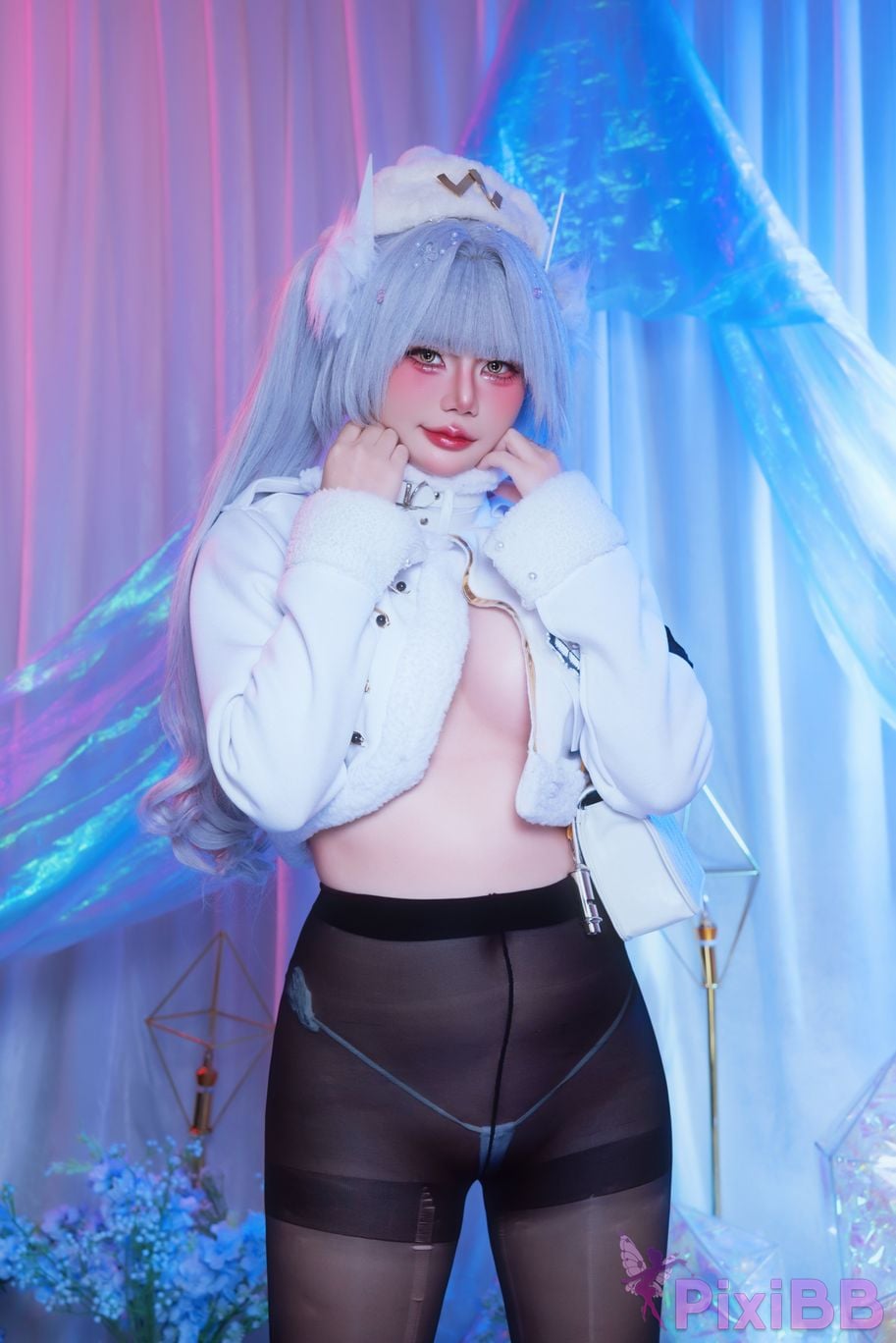 Cosplayer Miinmeow Blanc PixiBB.COM 005