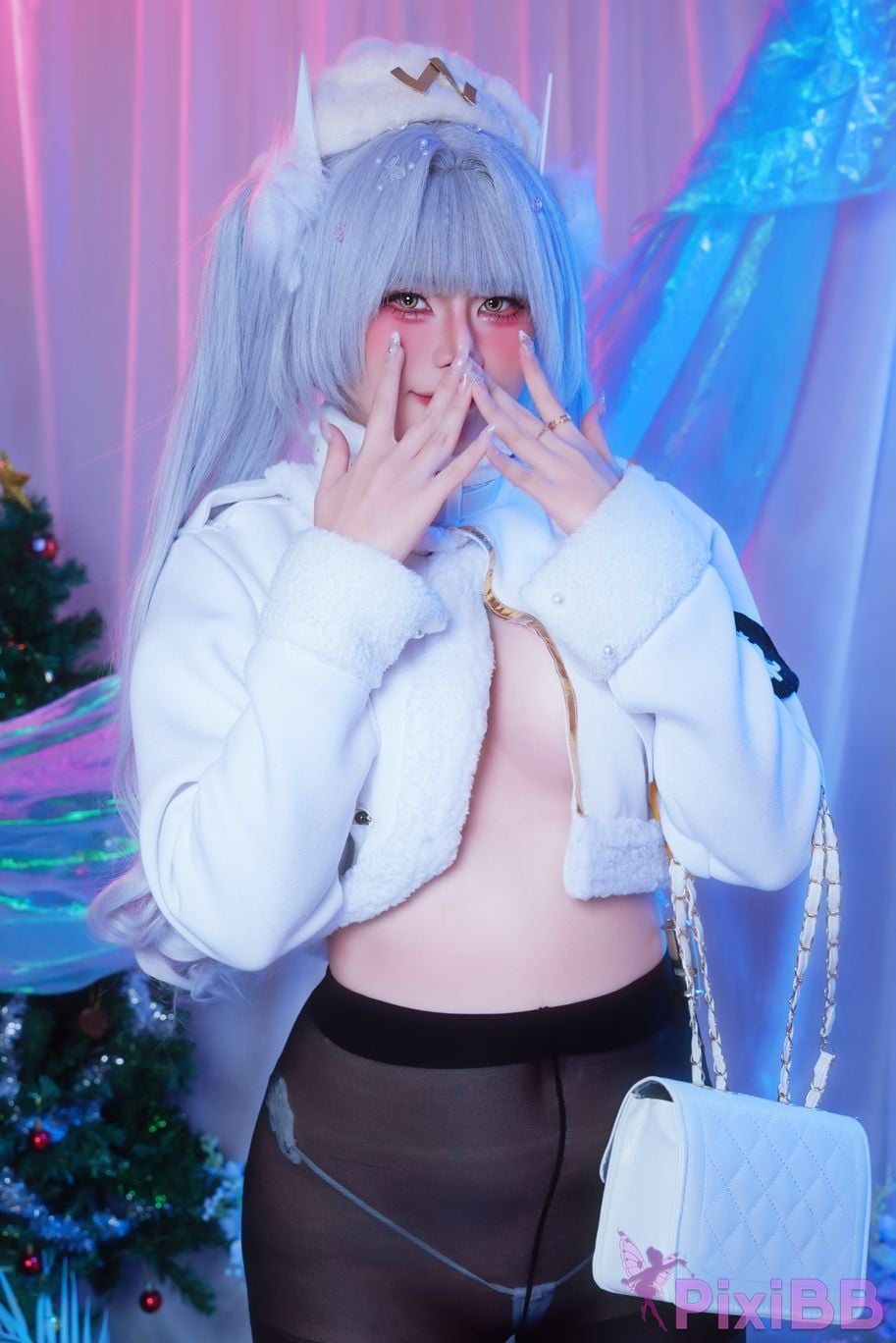 Cosplayer Miinmeow Blanc PixiBB.COM 006