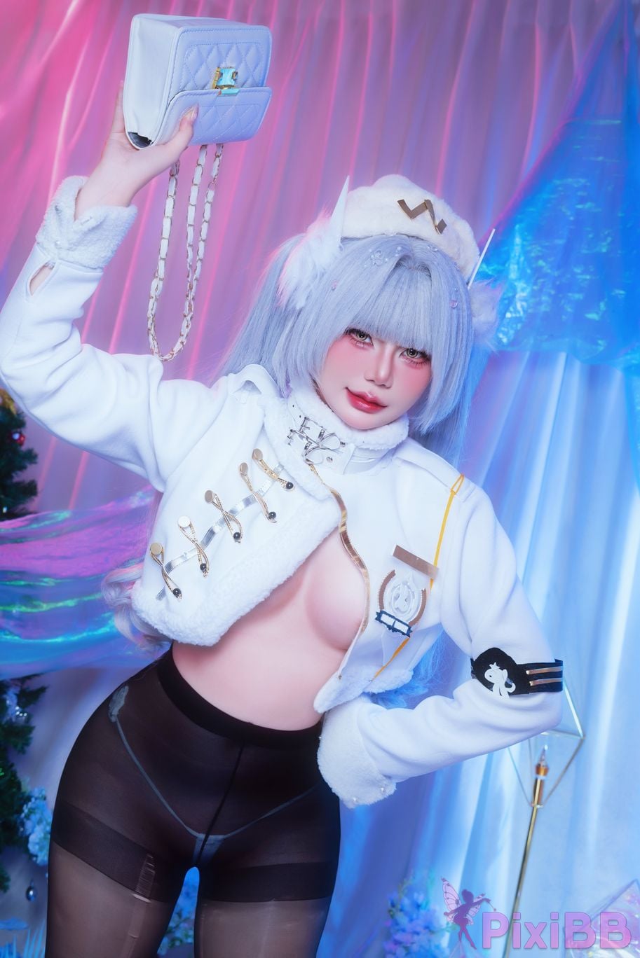 Cosplayer Miinmeow Blanc PixiBB.COM 010