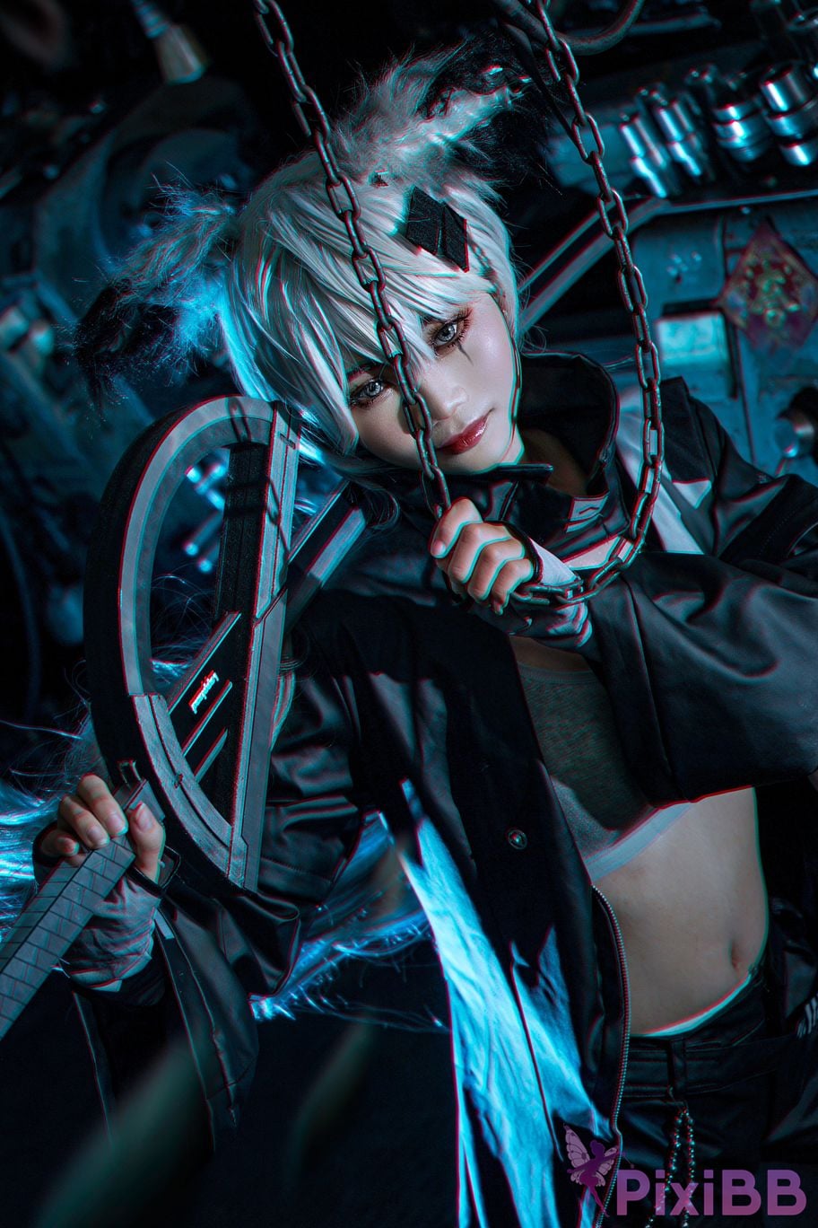 Cosplayer Miinmeow Lappland PixiBB.COM 001