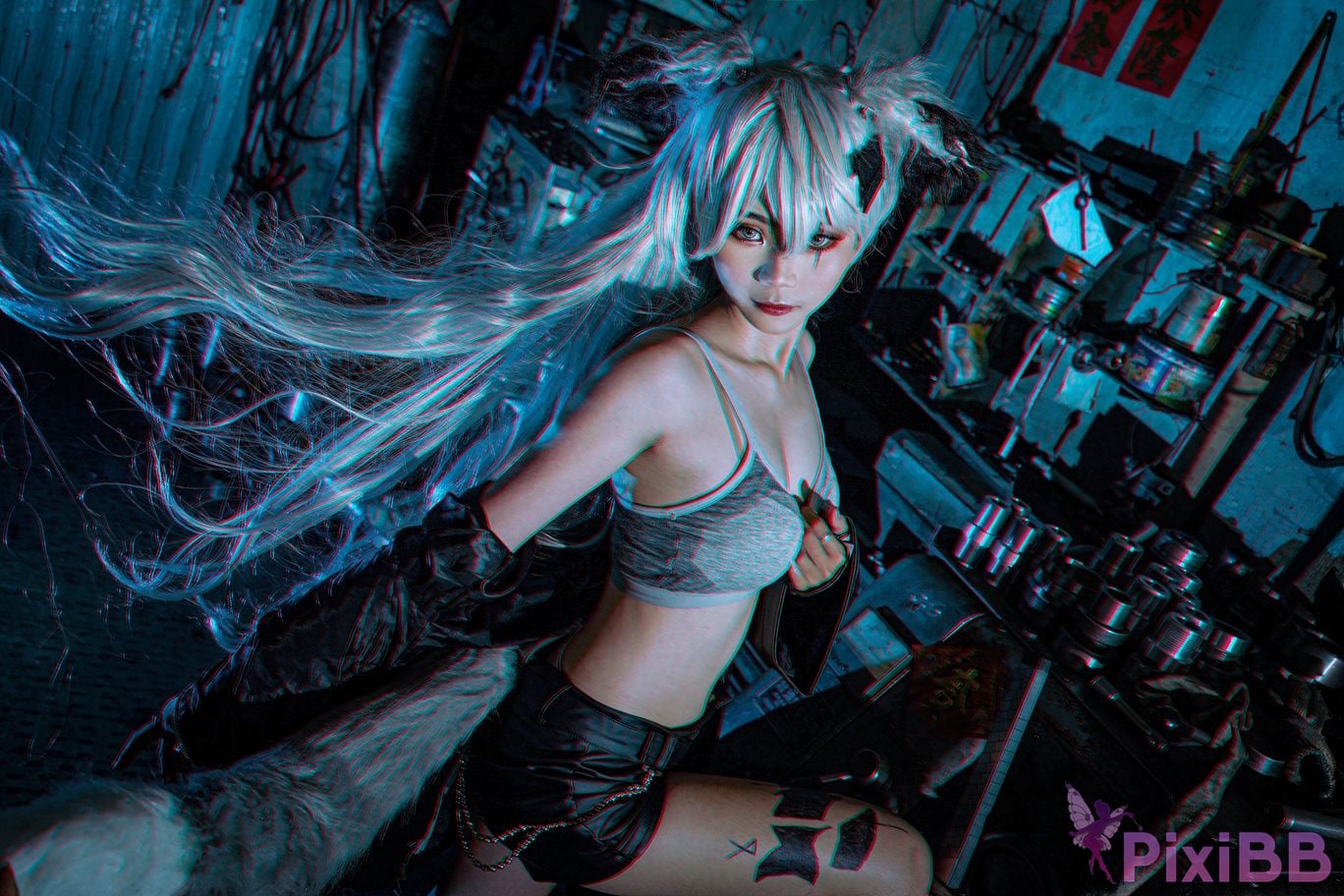 Cosplayer Miinmeow Lappland PixiBB.COM 005