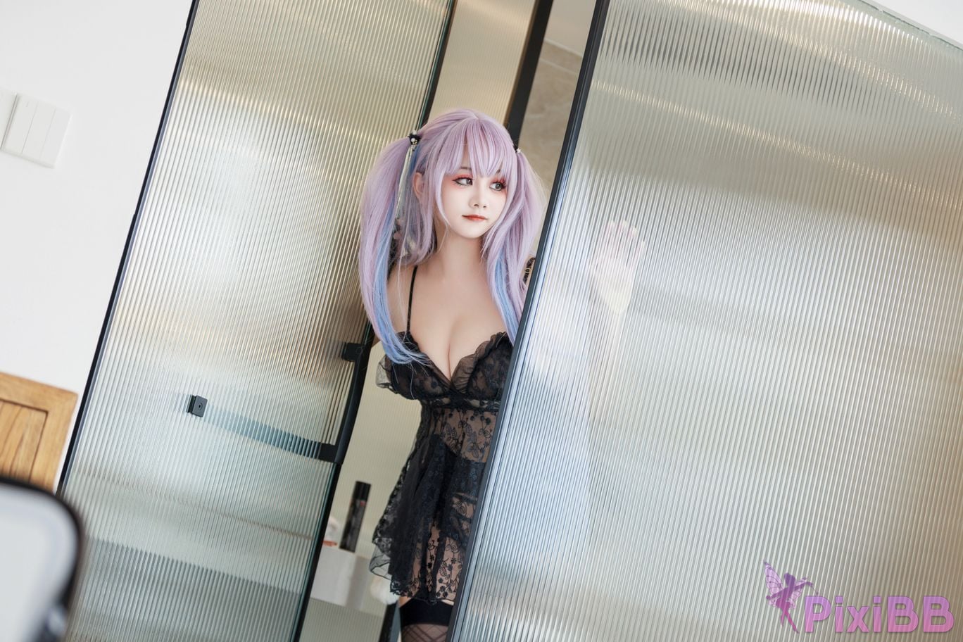 Cosplayer A Xuexue summer nightgown PixiBB.COM 009