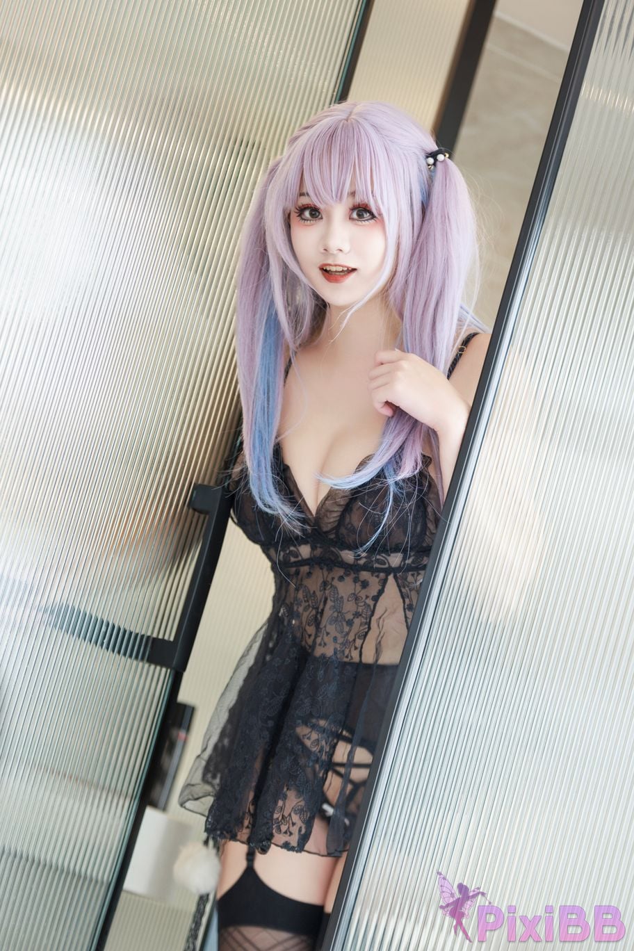 Cosplayer A Xuexue summer nightgown PixiBB.COM 010