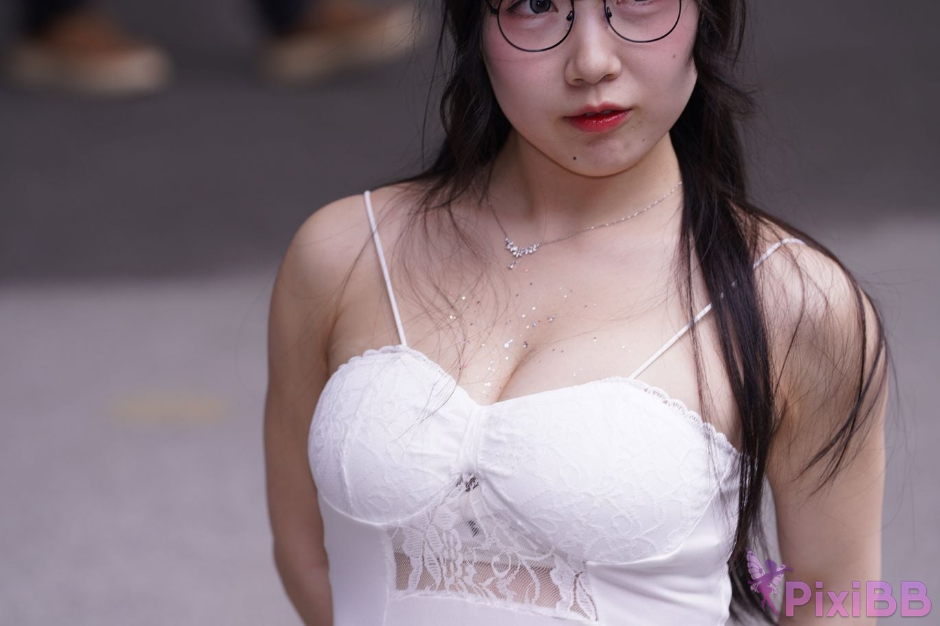 Featured Street Photography Works No.5846 Keke Tang Xiaoyuan white skirt PixiBB.COM 025