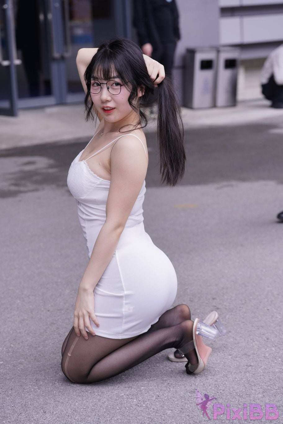 Featured Street Photography Works No.5846 Keke Tang Xiaoyuan white skirt PixiBB.COM 039
