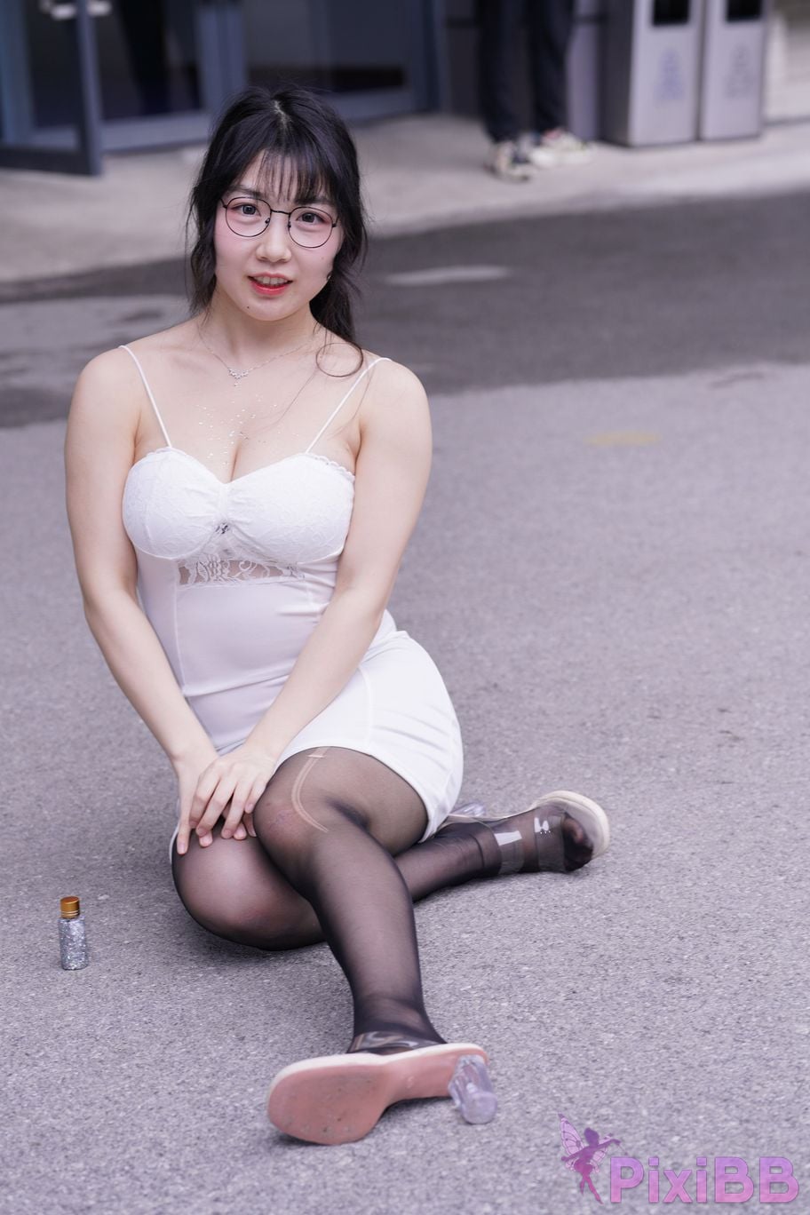 Featured Street Photography Works No.5846 Keke Tang Xiaoyuan white skirt PixiBB.COM 051