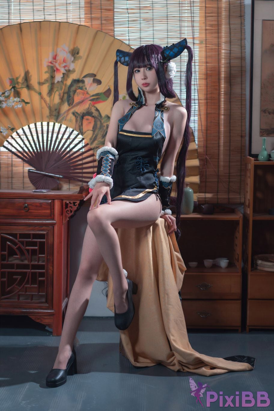 Cosplayer Saionji Nange Yang Yuhuan broke twice PixiBB.COM 001
