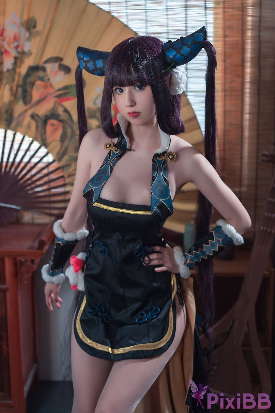 Cosplayer Saionji Nange Yang Yuhuan broke twice PixiBB.COM 009