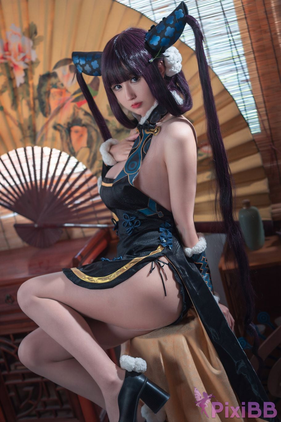 Cosplayer Saionji Nange Yang Yuhuan broke twice PixiBB.COM 010