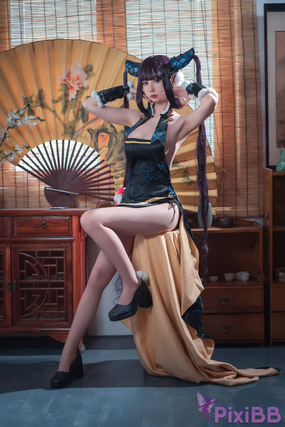 Cosplayer Saionji Nange Yang Yuhuan broke twice PixiBB.COM 012