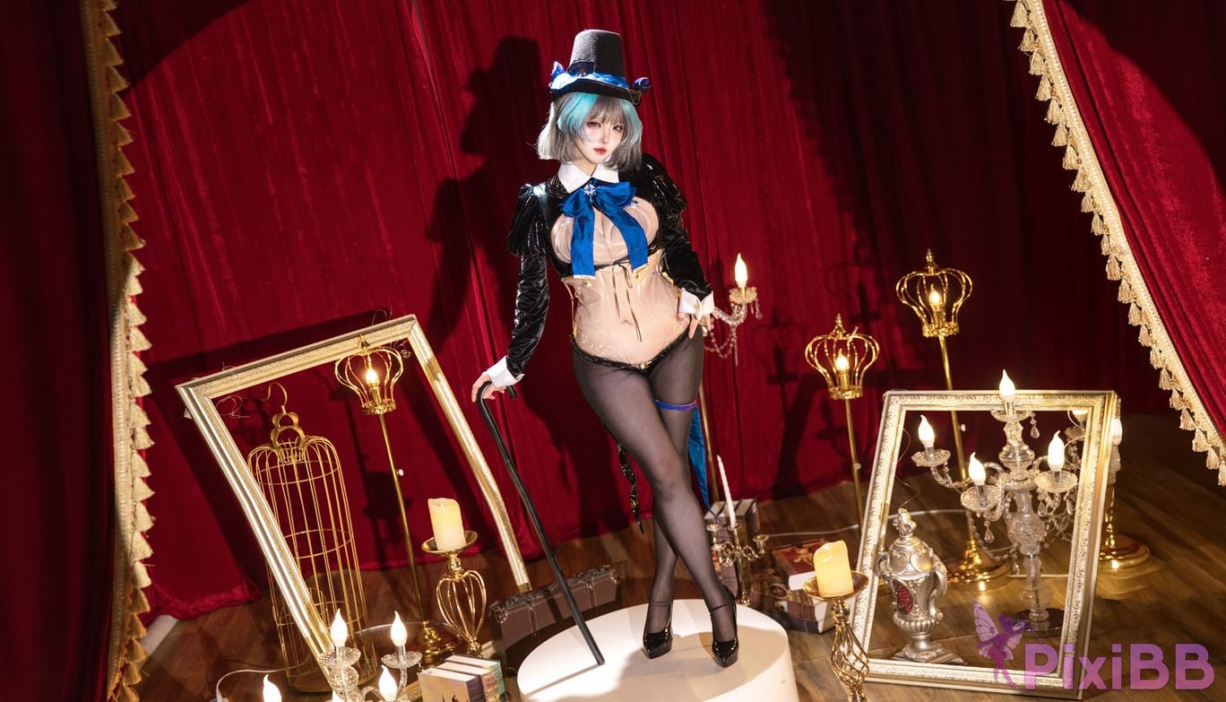 Cosplayer soso swish azur lane Cheshire PixiBB.COM 041