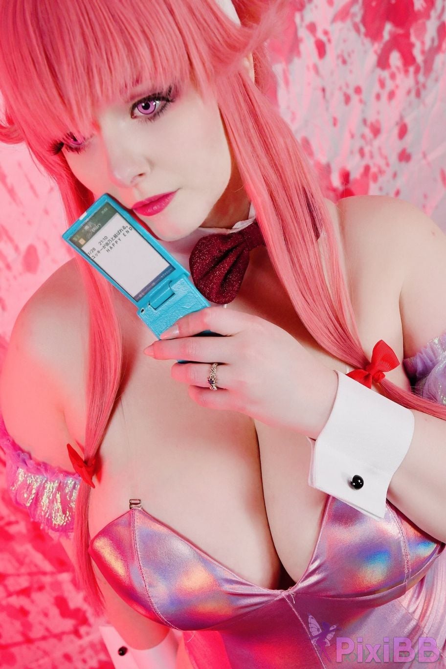 Kiki Rose Yuno Gasai Bunny Suit PixiBB.COM 25