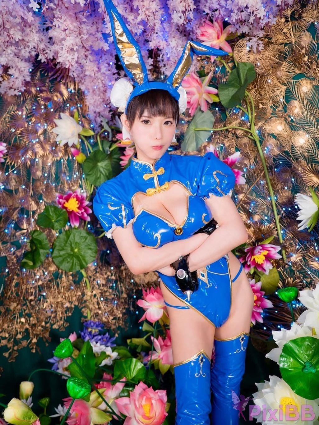 Kaho Shibuya Chun Li Bunny Suit PixiBB.COM 6