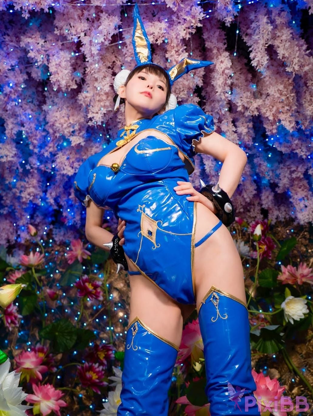 Kaho Shibuya Chun Li Bunny Suit PixiBB.COM 7