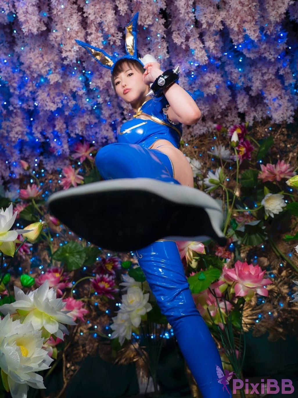 Kaho Shibuya Chun Li Bunny Suit PixiBB.COM 9