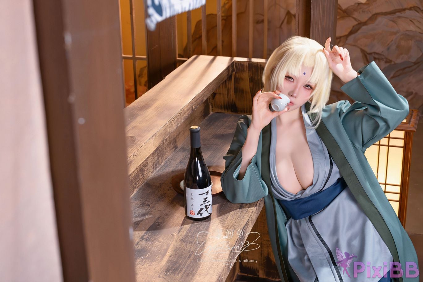 Cosplayer Sticky Bunny 2026 Year 08 Monthly Works NARUTO Tsunade PixiBB.COM 009