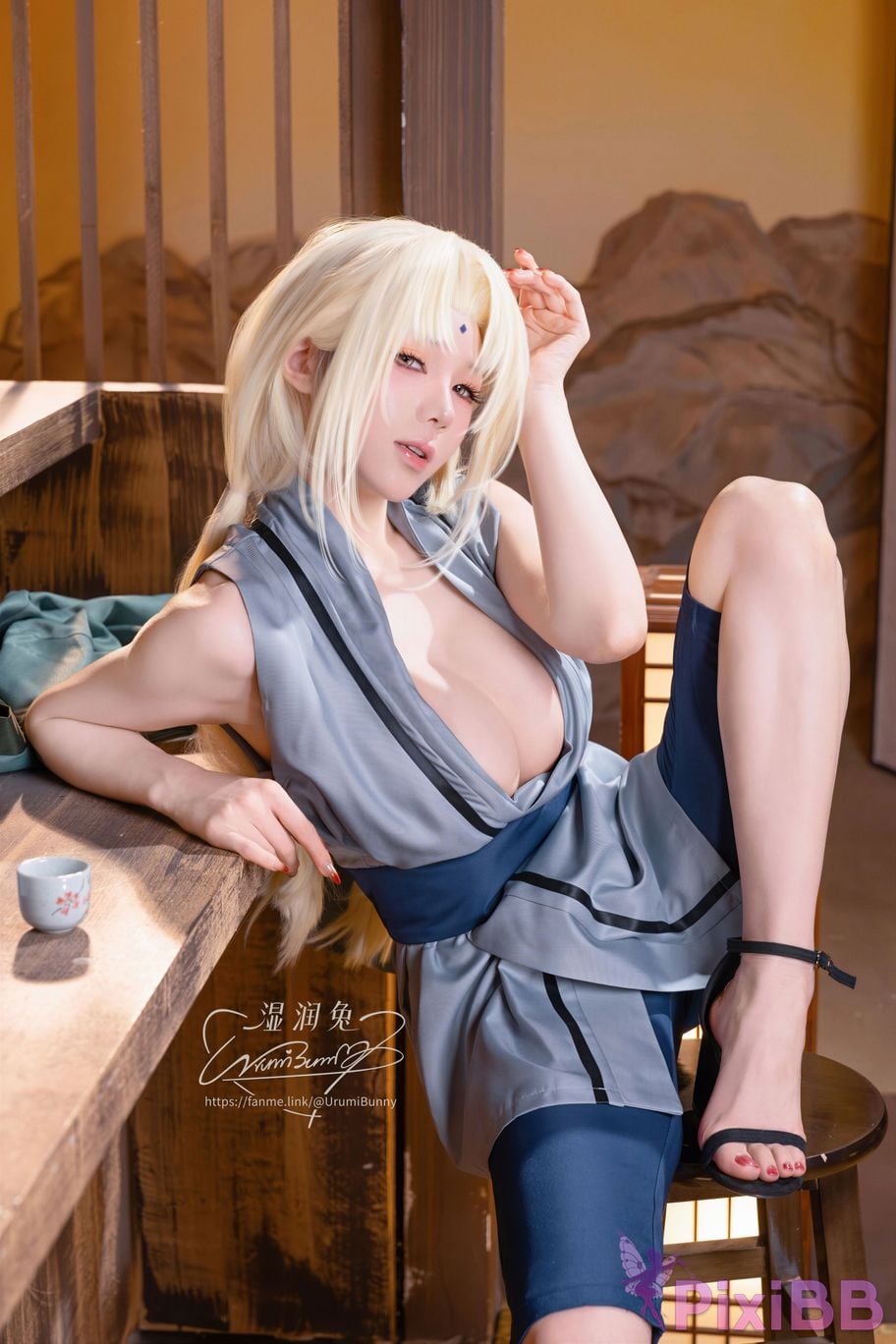 Cosplayer Sticky Bunny 2026 Year 08 Monthly Works NARUTO Tsunade PixiBB.COM 016