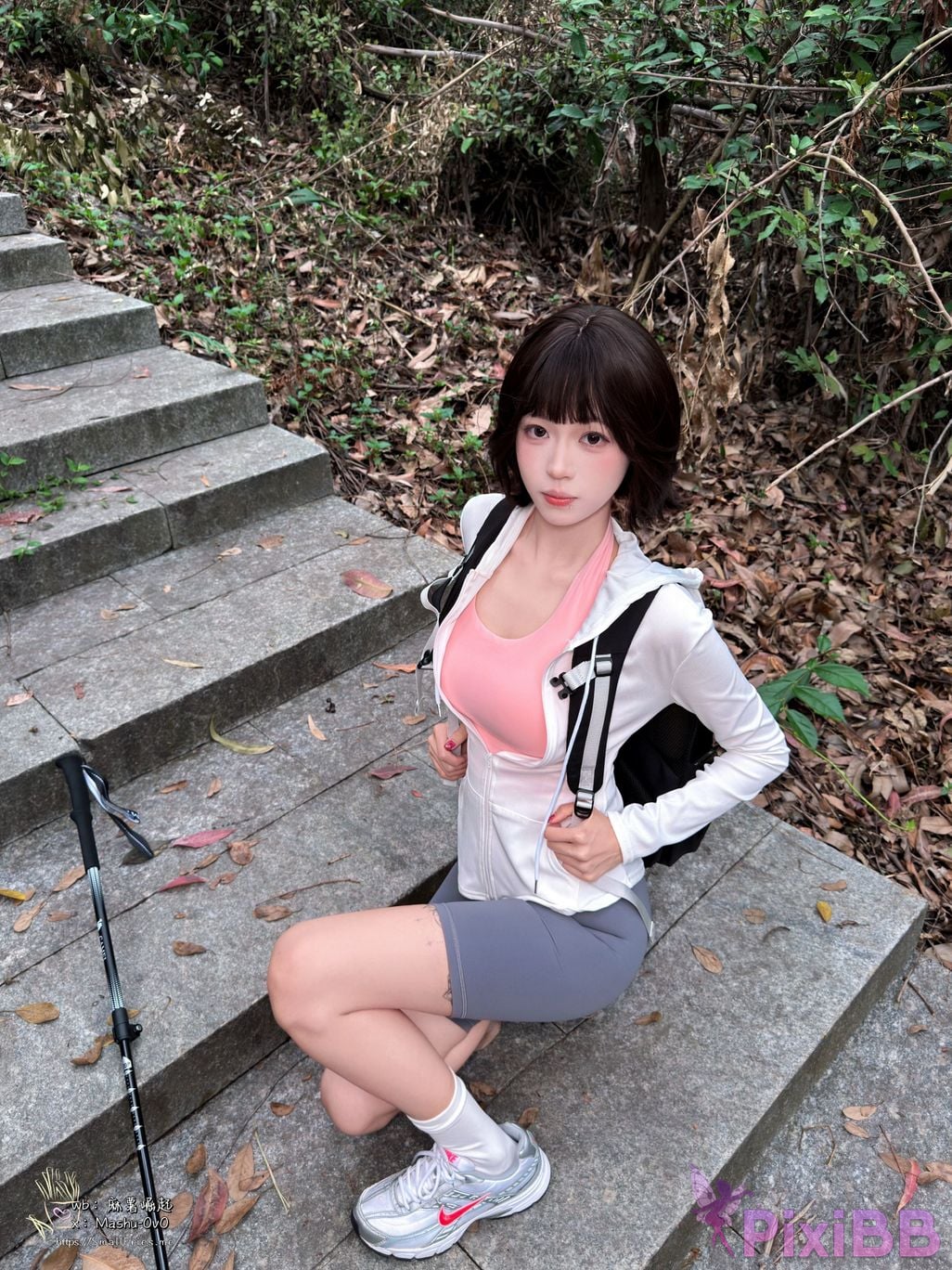 Cosplayer The mashed potatoes are delicious Girlfriends mountaineering diary S PixiBB.COM 021